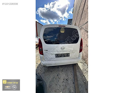 OPEL COMBO E KESME ARKA ŞASE ÇIKMA SÖKME YEDEK PARÇA
