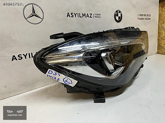 MERCEDES CLA W177 SAĞ FAR ORJİNAL OEM:A1178206861