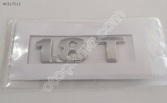 VW BORA GOLF PASSAT 97-10 BAGAJ 1.8T YAZISI 3B0853675A 739