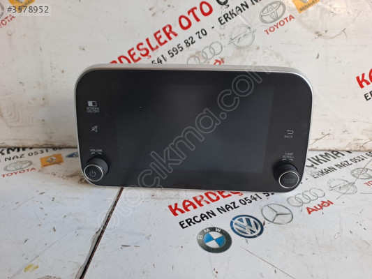 Fiat Egea orijinal teyip ekran