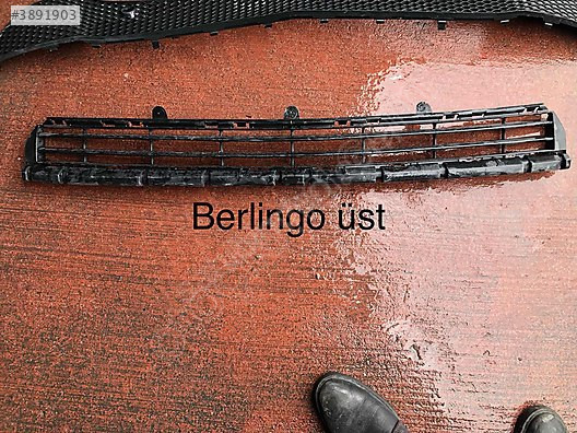 BERLİNGO PARTNER ÖN TAMPON ÜST IZGARA ÇIKMA ORJ