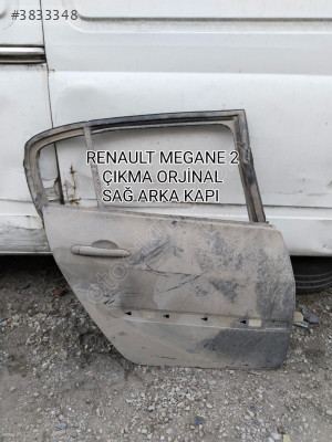 RENAULT MEGANE 2 SEDAN ÇIKMA ORJİNAL SAĞ ARKA KAPI