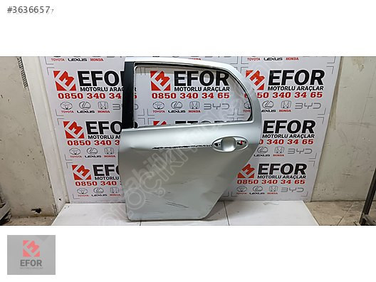 TOYOTA YARİS SOL ARKA KAPI ORJİNAL ÇIKMA YEDEK PARÇA 07-11