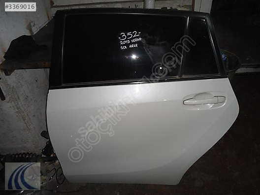 TOYOTA VERSO 2016 ÇIKMA SOL ARKA KAPI