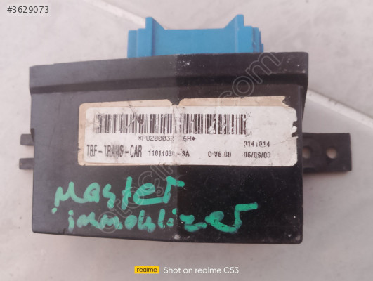 Master 2 immobilizer