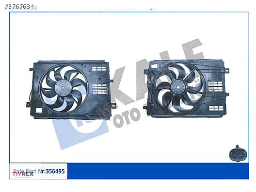 Citroen C4 Fan Motoru Sıfır 9832930080