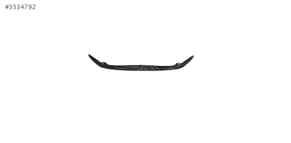 2K7807651 VW CADDY 2020+ ÖN TAMPON ALT DEMİRİ .