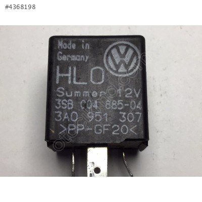Volkswagen Audi Skoda Seat İkaz Rölesi 3A0951307 3SB004885-04