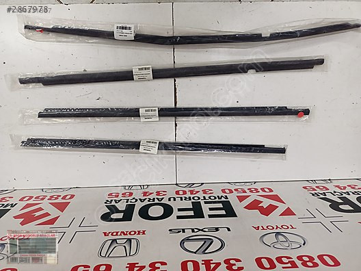 TOYOTA COROLLA SIFIR KAPI SIYIRICI FİTİLLER 02-06 OEM75720-12742