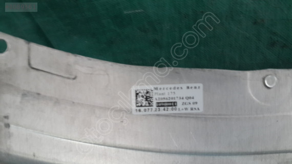 Mercedes C 205 ÖN PANEL RADYATÖR DESTEK A2056201734