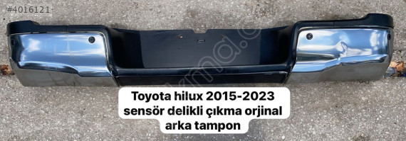 TOYOTA HİLUX 2015-2023 DODİK DELİKLİ ÇIKMA ORJİNAL ARKA TAMPON