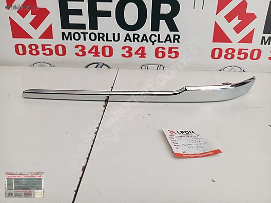HONDA CRV ORJİNAL ÇIKMA SOL PANJUR KROM 10-12 MODEL