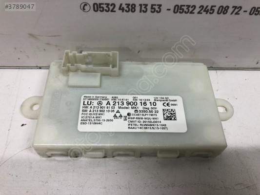 MERCEDES W213 E KASA ANAHTARSIZ GİRİŞ KONTROL MODÜLÜ A2139001610