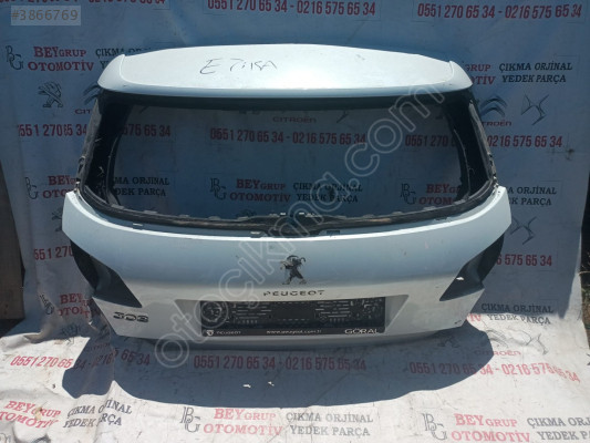 PEUGEOT 308 T9 BAGAJ KAPAĞI ORİJİNAL ÇIKMA YEDEK PARÇA