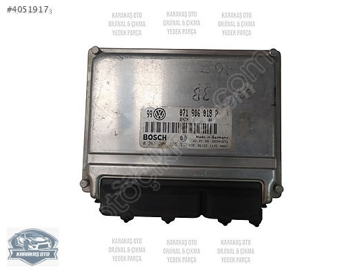 VOLKSWAGEN PASSAT 2.3 V5 MOTOR BEYNİ ORJİNAL ÇIKMA 071906018P