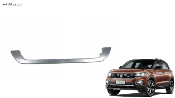 2GM807425 VW T-CROSS 19 TAMPON KAPLAMASI ARKA GRI