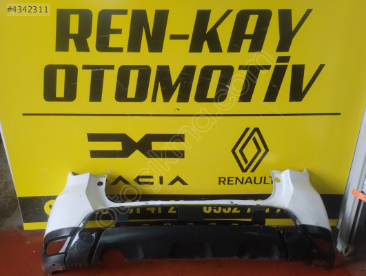 850222027R DACİA DUSTER ARKA TAMPON 2017 2024 ORJ ÇIKMA RENKAY