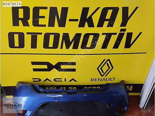 850229955R DACİA SANDERO STEPWAY ARKA TAMPON LACİVERT ORJ ÇIKMA