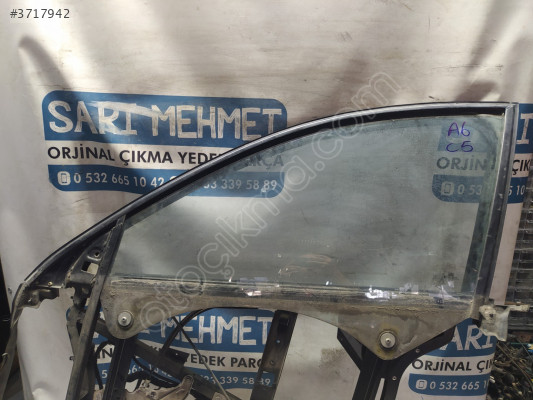 ÇIKMA AUDİ A6 C5 SOL ÖN KAPI CAMI 43R-001461