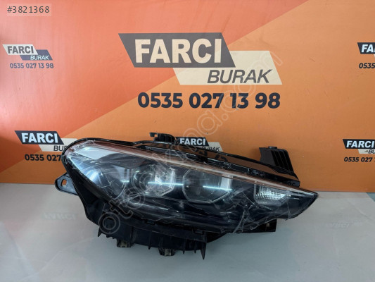 EGEA LEDLİ MERCEKLİ BEYAZ KAŞ SAĞ FAR HATASIZ