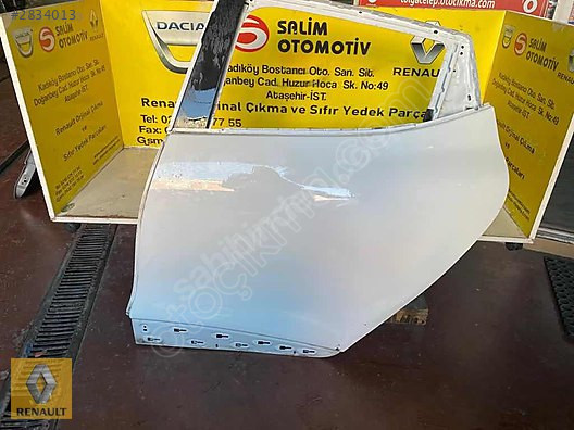 Orjinal Clio 4 Sol Arka Kapı ve Diğer Çıkma Parçaları