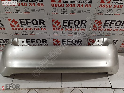 TOYOTA AURİS ARKA TAMPON ÇIKMA ORJİNAL YEDEK PARÇA