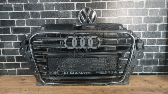 8V5853651 orjinal hatasız 2013-2017 audi a3 ön panjur