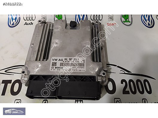 04L907309K 0281030170 VW CADDY TİGUAN MOTOR BEYNİ