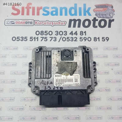 0281012966 ALFA ROMEO 147 1,9 JTD ÇIKMA MOTOR BEYNİ
