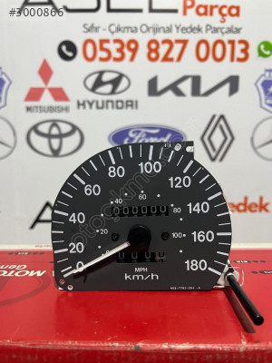 0 K76B 55 471A KİA PREGRİO KİLOMETRE SAATİ