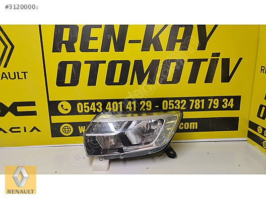 DACİA SANDERO SOL FAR SIFIR RENKAY OTO KOCAELİ