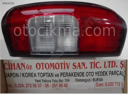 Nissan Skystar D22 Sol Stop 2002 Sonrası