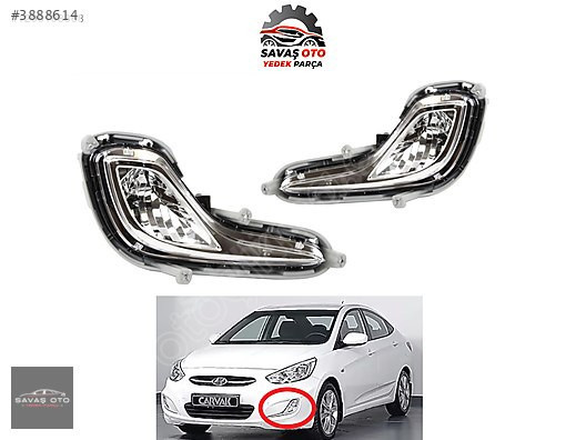 ACCENT BLUE SİS FARI SAĞ SOL 2010+ / ADET FİYAT / 92202-1R000
