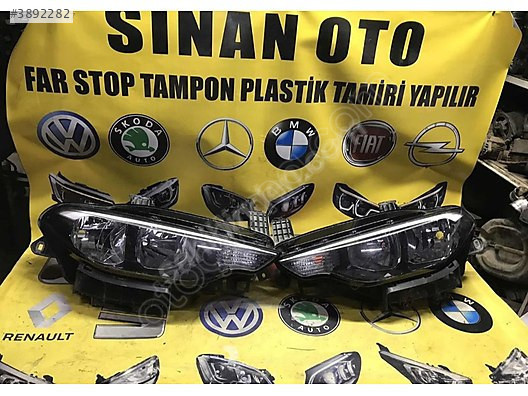 FİAT EGEA SAĞ SOL DÜZ FAR ÇIKMA ORJİNAL HATASIZ