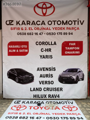 2020-2025 TOYOTA YARİS CROSS ÇIKMA ORJİNAL FAN MOTORU