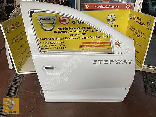 RENAULT SYMBOL ÇIKMA ORJİNAL SAĞ ÖN KAPI VE DİĞER PAR