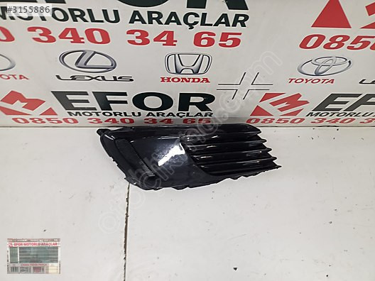 TOYOTA AURİS ORJİNAL ÇIKMA SAĞ ÖN SİS ÇERÇEVE 16-18