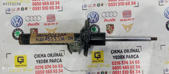 AUDI A3 SOL ÖN AMORTİSOR OEM 5q0413023da ÇIKMA SÖKME YEDEKPARÇA