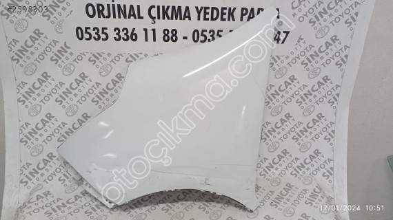 RENAULT MASTER 2012 2018 SOL ÖN ÇAMURLUK ÇIKMA ORJİNAL