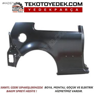 GOLF 4 ARKA ÇAMURLUK SAĞ SOL 1998 1999 2000 2001 2002 2003 2004