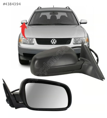 3B1857508 VW PASSAT 1997-2000 AYNA KOMPLE SAG BÜYÜK