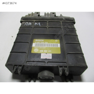 Volkswagen Golf 3 1.8 Motor Beyni 0261200701 1H0907311