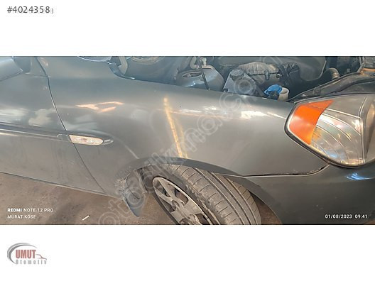 HYUNDAİ ACCENT ERA SAG ON CAMURLUK