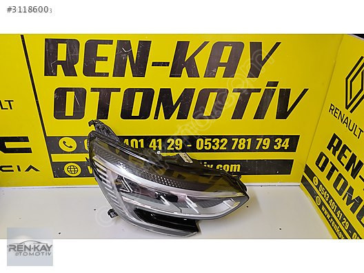 260103821R RENAULT MEGAN 4 SAĞ FAR LEDLİ İKON ORJ RENKAY OTO