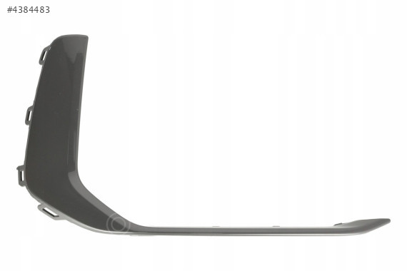 4K0853053A A6 2024 TAMPON SPOYLERİ ARKA MAT GRİ SÜS ÇITASI SOL