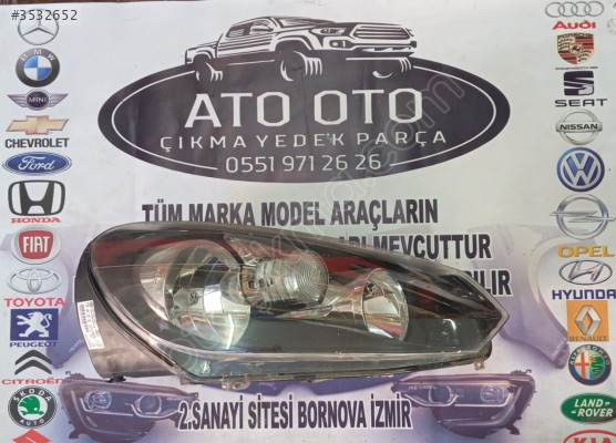 VOLKSWAGEN GOLF6 ORJİNAL ÇIKMA SAĞ FAR