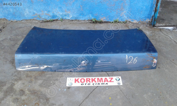 MERCEDES S320 S350 S400 S500 W126 KASA BAGAJ KAPAGI