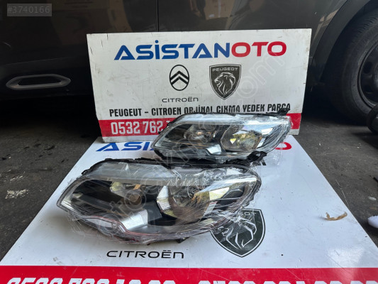 Peugeot 301 sol ön far 9817298380