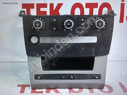 BMW 5 SERİ E60 KASA KLİMA KONTROL PANELİ 51457063145