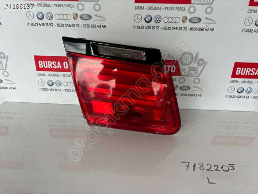 BMW F01 F02 SOL İÇ BAGAJ STOP 7182205 SÖKME ORJINAL